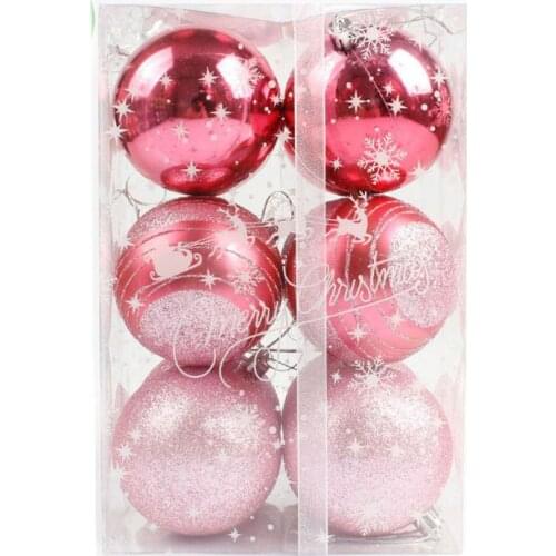 12 Pcs Shining Christmas Ball Small Shatterproof Christmas Tree Hanging Decorate New 2020