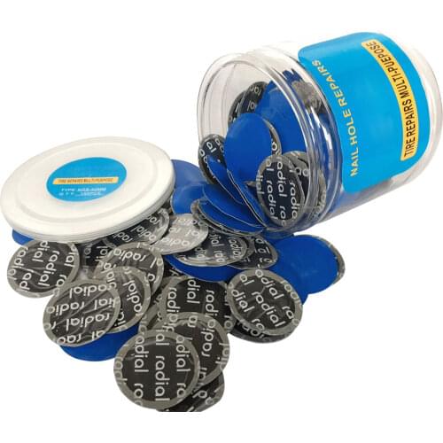 200pcs Nail Hole Universal Portable Film Heat Resistant Multi-Purpose Tire Repair Patch Tubeless Tyre Accessories 32mm Car