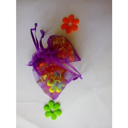 30*40cm 300pcs Dark purple Organza Bag christmas Drawstring bag jewelry packaging bags for gift/candy/wedding/party Yarn bag