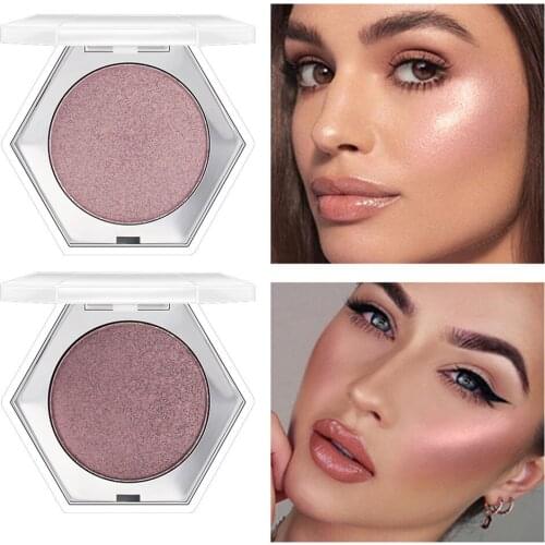 6 Colors Makleup Highlighter Facial Bronzers Palette Makeup Glow Face Contour Shimmer Powder Illuminator Highlight Cosmetics