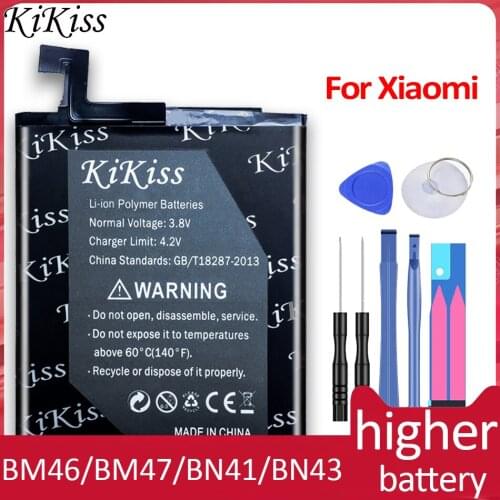 For XIAO MI BM47 Phone Battery For Xiaomi Redmi 3 3S 3X 4X Pro Redmi Note 4 4X 4X Pro Mi5 BN43 BN41 BM46 Replacement Battery
