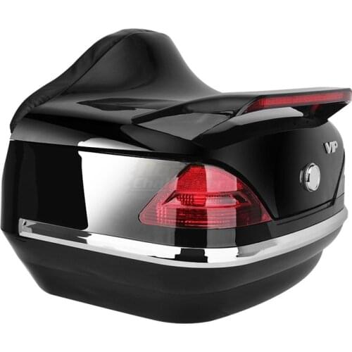 Motorcycle Trunk Luggage Case Tail Box Rack Backrest For Honda Yamaha Suzuki Kawasaki Sport Bobber Custom Chopper Cruisers