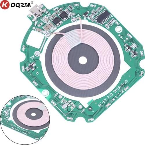 10W QI Fast Wireless Charger PCBA Module Transmitter Circuit Board+ Wireless Charging Diy Circuit Board