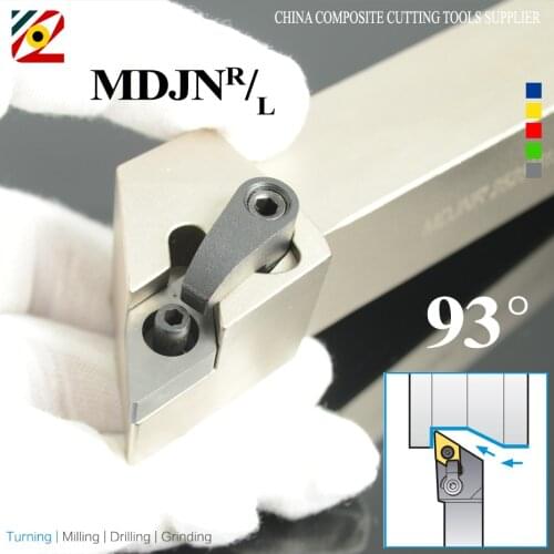EDGEV 16mm 20mm 25mm MDJNR MDJNL 1616H11 2020K11 2525M11 2020K15 2525M15 CNC External Turning Tools Holder Lathe Metal Cut DNMG