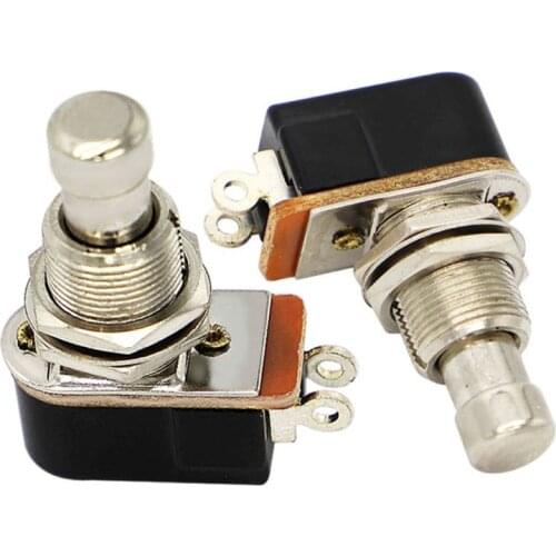 Electric Guitar Effects Pedal Box Momentary Soft Push Button Stomp Foot Switch P9YE