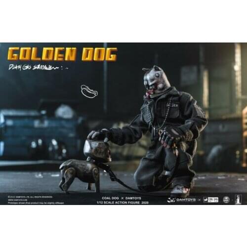 DAMTOYS x COALDOG 1:12 PES022 Golden Dog Death Gas Station 6" Male Figure