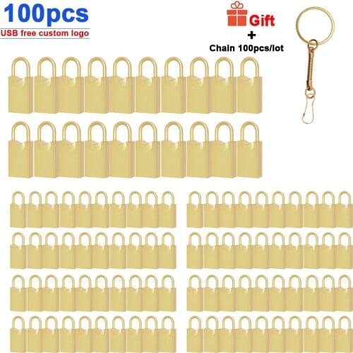 100pcs/lot USB Flash Drive USB 2.0 Pen Drive 64GB Cle USB Stick for Special Gift 64GB 32GB 16GB 8GB 4GB Pendrive Memoria Stick