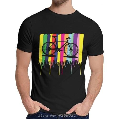 Unisex T Shirt MTB Bike Bicycle Cotton Stylish Classic O-Neck T-shirt Hip Hop Tee Shirt Harajuku