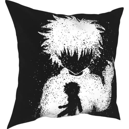 Hunter X Hunter Killua Zoldyck Pillowcase Printing Polyester Cushion Cover Decorations Anime Kawaii Throw Pillow Case Cover Car