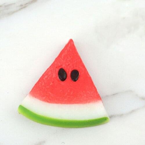 2Pics Simulation Fruit Watermelon Artificial Foods Fake For Home Dining Tea Table Decoration Pvc Mini Vegetables Party Kitchen
