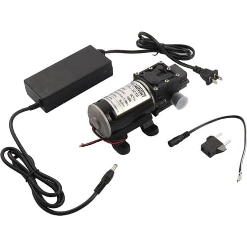 Garden Irrigation DC12V 100W Reflux Pump High Pressure Diaphragm Pump Reflux Pump Car Washing Atomization System Equipment