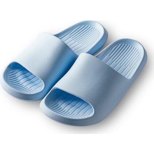 New Summer Cool Beach Slipper Womens Home Indoor Bathroom Thick Bottom Soft Bottom Massage Couple EVA Cool Slippers