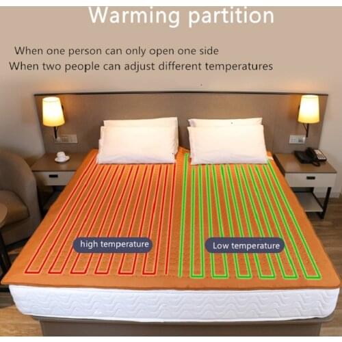 220V 150W Single/double Person Automatic Electric Heating Blanket Electric Blanket Double Body Warmer Thermostat Throw Mat