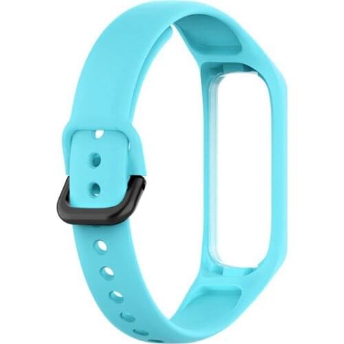 Sport Silicone Strap For Samsung Galaxy Fit-e R375 Replacement Watchbands Fashion Casual Candy Color Wrist Band For Men Women