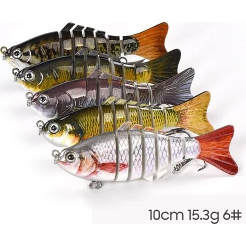 Fishing Gear Bionic Multi-segment Swimming Hard Bait Swing, Sea Fishing Hard Bait Fake Bait Long-distance Simulation Lure Bait