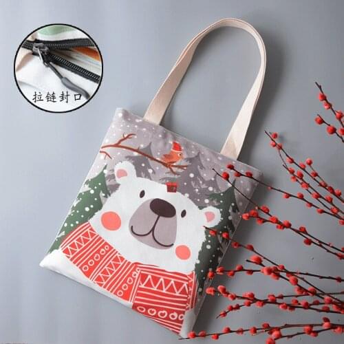 Bag female 2021 new school bag shoulder bag ins wind canvas bag school bag campus Harajuku style