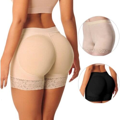 Shaper Pant Sexy Boyshort Push Up Pad Panties Women Fake Ass Underwear Fake Butt Pad Buttock Shaper Butt Lifter Hip Enhancer