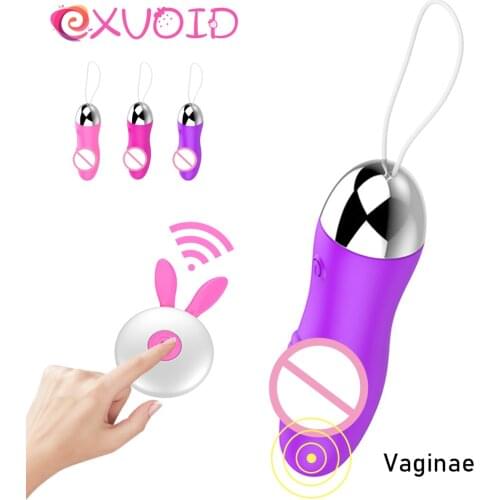 EXVOID Remote G Spot Vibrator Clitoris Stimulator Wireless Dildo Vibrator Silicone Adult Toys For Couples Vagina Massager