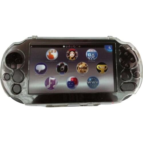 OSTENT Protective Clear Crystal Hard Guard Case Cover for Sony PS Vita PSV PCH-2000