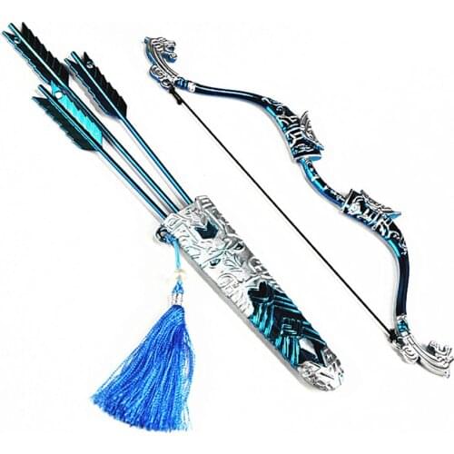 1/6 scale mini soldier bow arrow weapon model for 12 inch action figure accessories