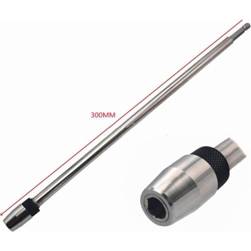 1Pcs 300MM Drill Bit Holder Magnetic Extension Bit Set Hex Rod Shank Long Handle Screwdriver Tip Holder Magnetic Hand Tool