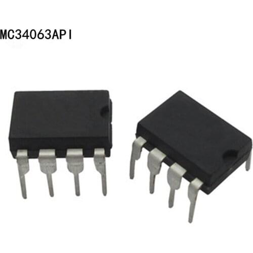 10pcs MC34063API DIP8 MC34063AP1 DIP MC34063 34063API DIP-8 NEW
