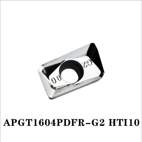 100% Original APGT APGT1604PDFR-G2 HTI10 10pcs Carbide Insert APGT1604PDFR Milling And Turning Tool Tools Imported From Japan