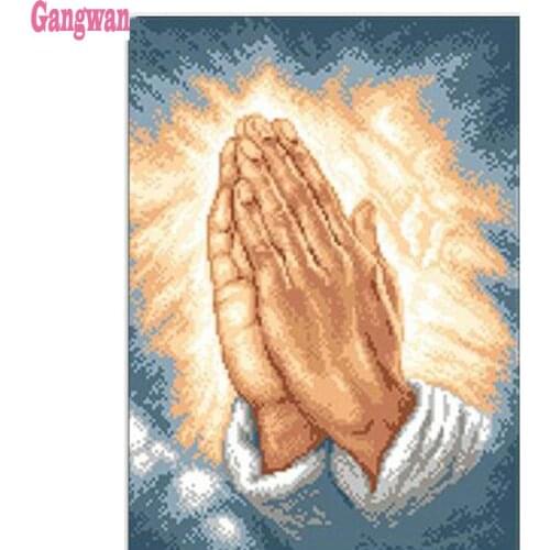 5d diamond painting Praying Hands, Blessing Hands diy full square drill diamond embroidery round diamond mosaic DIY rhinestone