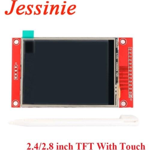 2.4 inch 2.8 inch Color TFT LCD Display Module 240X320 2.4" 2.8" Interface SPI Drive ILI9341 With Touch