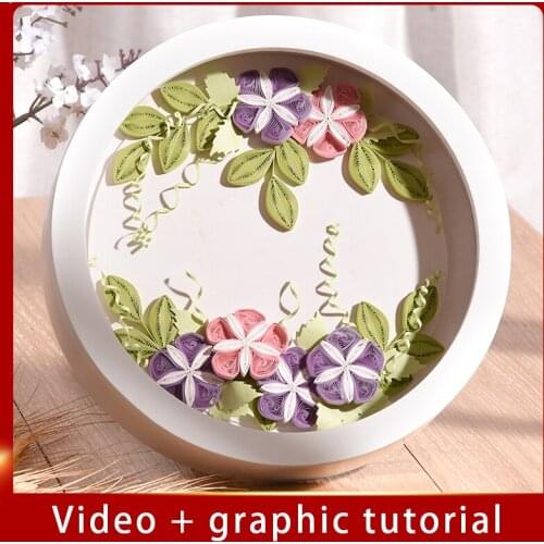 DIY Paper Quilling painting art kits craft tool scrapbook ​decoration crafts origami kit ​decoupage quilling tools ​Material set