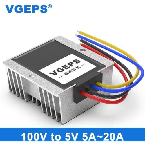 Isolated 60V72V84V96V100V to 5V power converter 50-120V to 5V DC voltage regulator module
