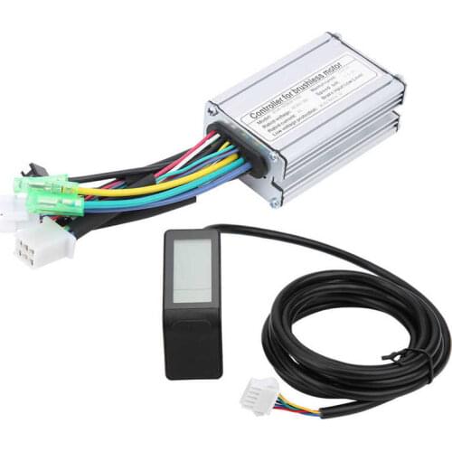 KT Series 36V/48V 15A/22A/30A Electric Bike Brushless Controller KT LCD4 Display Screen Kit Normal Connector E-bike Accessories