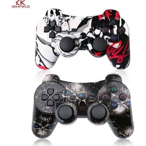 K ISHAKO Original Sixaxis Game Pad Wireless PS3 Controller For Dualshock 3 Mandos