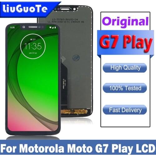 OLED For Motorola Moto G7 Play XT1952 LCD Display With Frame Screen Digitizer Assembly Replacement For Motorola G7 Play LCD