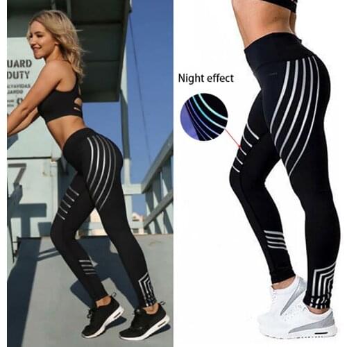 Pitidrogo Womens Yoga Running Capris Leggings Workout Mesh Pants for Women High Waisted Sports Legging