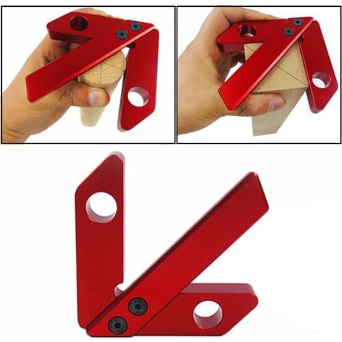 Woodworking center scribe Square center scribe 45 degrees 90 degree right angle Scribing Gauge Woodworking tool