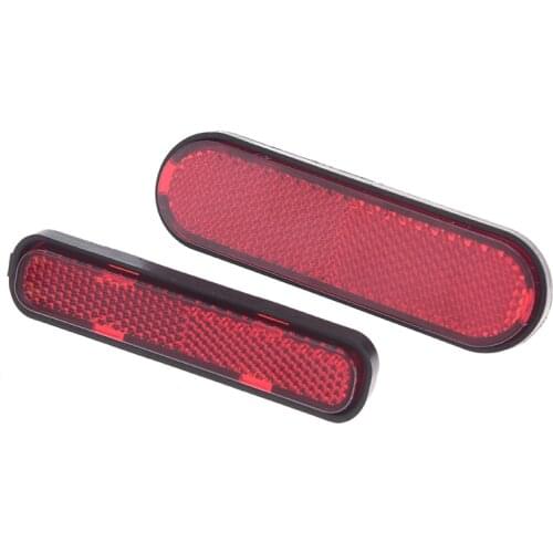 S/L Bike Rear Reflector Light Back Reflective Board Mountain Bike MTB Bicycle Rack Tail Safety Warning Lamp Cycling 2 Styles