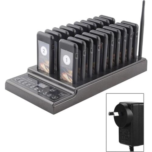SU-68Z Wireless Calling Pod System Restaurant Pager 999 Channels 1KM Waiter Pager Call Customer For Hospital Coffee Shop