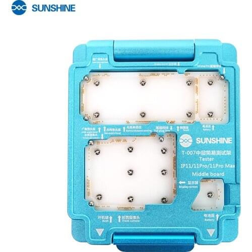 SUNSHINE T-007 Middle Board Test Fixture For iPhone11 11PRO PROMAX Middle Layer Mainboard Repair Testing Machine