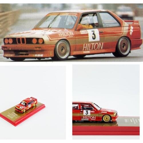 Tarmac Works 1:64 E30 1987 2020 Macau Racing live edition Diecast Model Car
