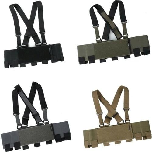 TMC3533 Hunting Tactical Lightweight Chest Rig Elastic Mag Holder Cummerbund