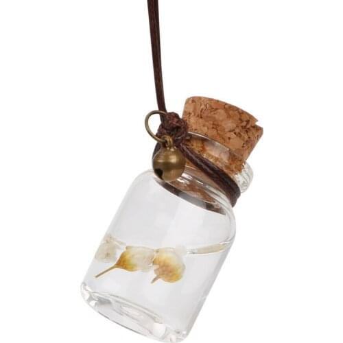 Car Interior Decoration Pendant Empty Bottle For Air Freshener Perfume Rear View Mirror Hanging Truck Off Road 4x4 Accessories