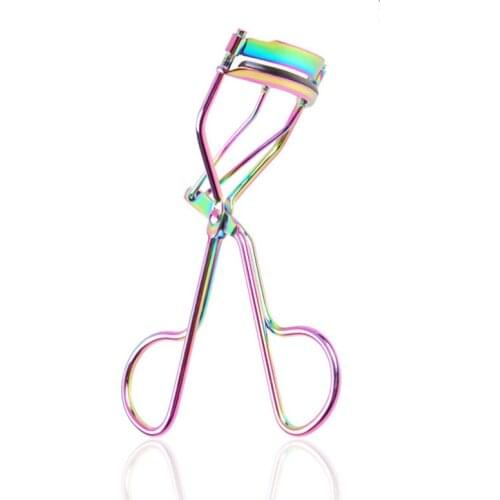 Eyelashes clip stainless steel Tweezers Eye Lash Grips curling eyelash curler Applicator Beauty Makeup Cosmetic Tool