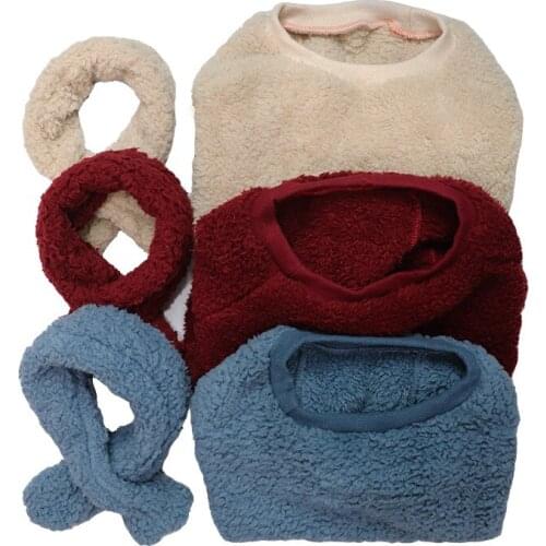 Dog Winter Coat Plus Fleece Solid Color Thick Warm Puppy Jacket Coat Top Quality Teddy Winter Clothing Cats Pet Products