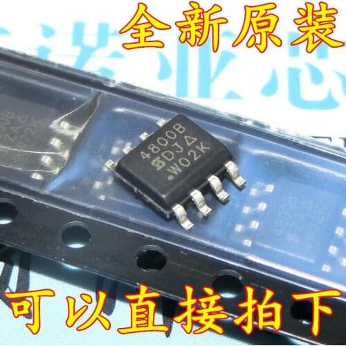 10pcs/lot New SI4800BDY 4800B 30V 6.5A Patch SOP-8 FET N-Channel