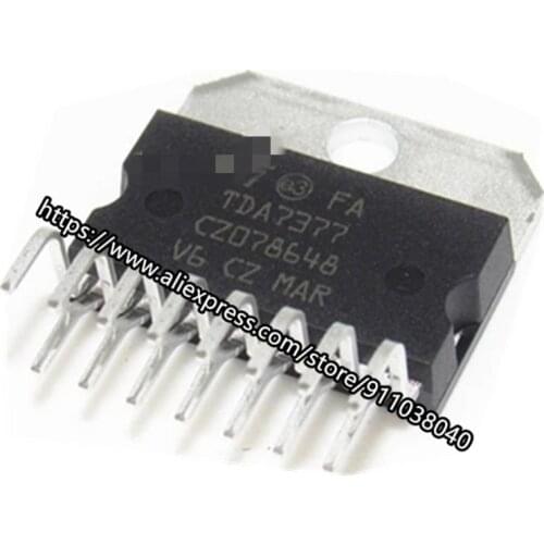 10PCS/LOT Original authentic straight plug TDA7377 ZIP-15P CD7377CZ power amplifier audio amplifier CD7377