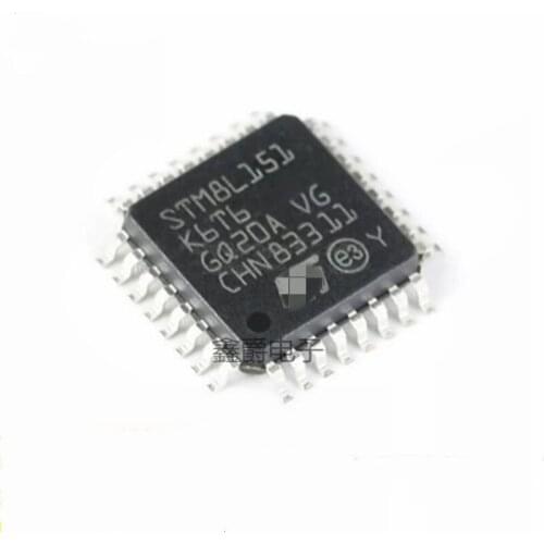 10/PCS LOT STM8L151K6T6 8L151K6T6 QFP32 100% new original