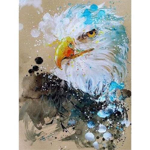5D DIY Diamond Painting Animal Eagle Diamond Embroidery Rhinestone Gift Diamond Mosaic Cross Stitch Full Diamond Decorative