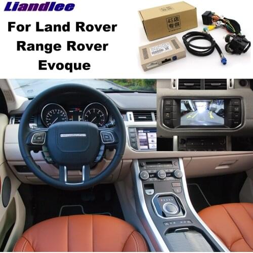 Liandlee Parking Camera Interface Reverse Back Up Park Camera Kits For Rover Evoque Original Display Upgraded