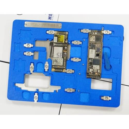 MJ Mijing K31 6 in 1 Multi-Function PCB Board Holder for iPhone X/XS/XS Max/11/11 Pro Max Repair Mainboard Fixture